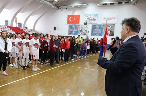 Aydın’da Okul Sporları Basketbol Yarı Final Müsabakaları başladı